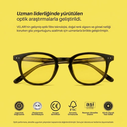 Velari Günışığı Serisi - Sarı Lens