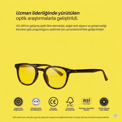 Velari Günışığı Serisi - Sarı Lens